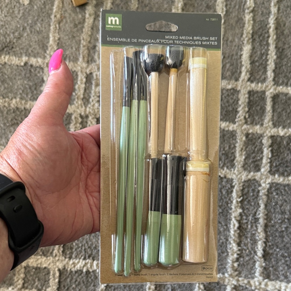 Making memories Mixed Media Brush Set NIP